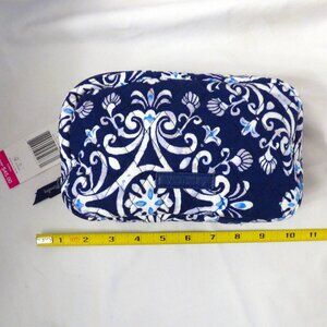 Vera Bradley Tech Cord Organizer in Steel Blue Medallion, Cotton